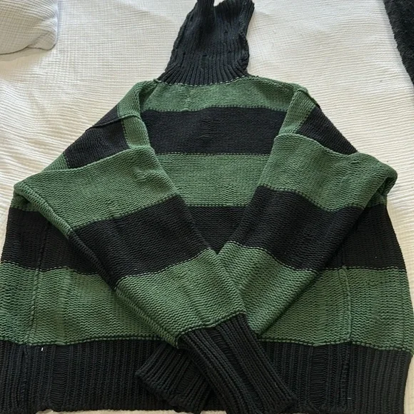 Suss ribbed wool turtleneck suss knit